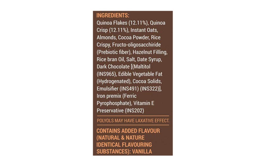 Eat Any Time Mindful Superfood Quinoa Bar    Box  300 grams